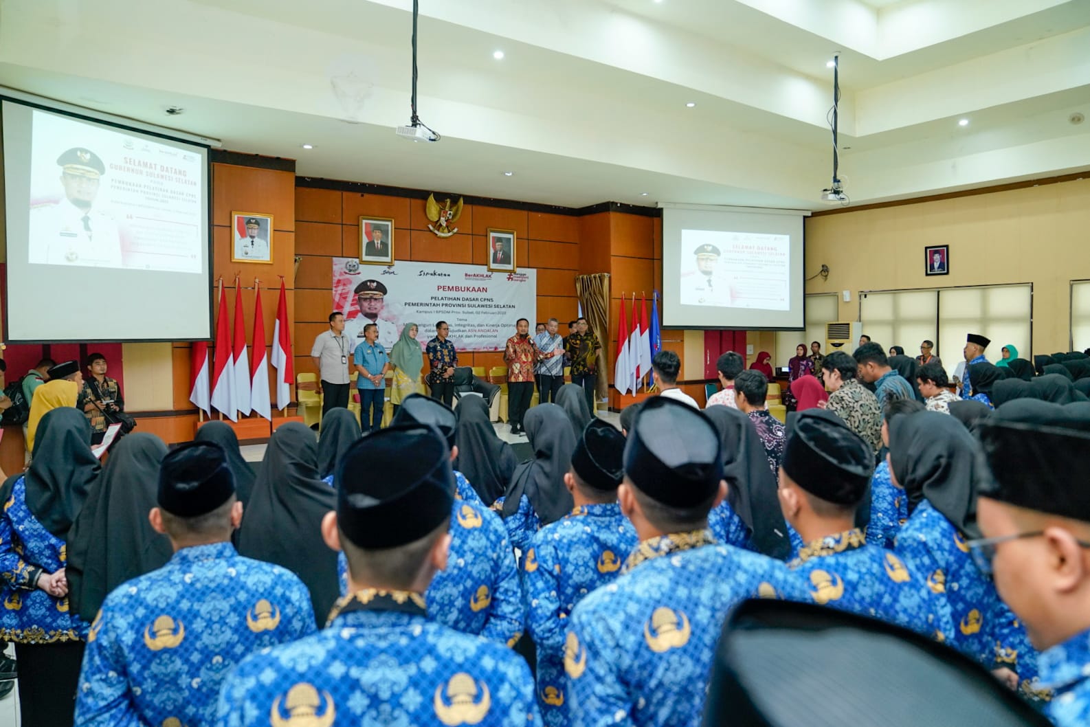 Gubernur Andalan Beri Motivasi Kepada 270 Peserta Latsar CPNS