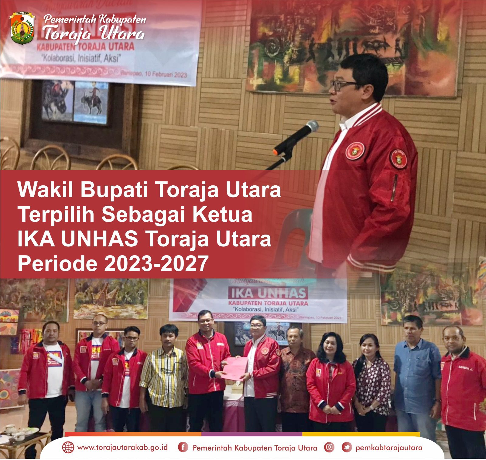 Terpilih Ketua IKA Unhas Toraja Utara, Dedy: Jangan Jadi Alat Politik 3 Terpilih Ketua IKA Unhas Toraja Utara, Dedy: Jangan Jadi Alat Politik