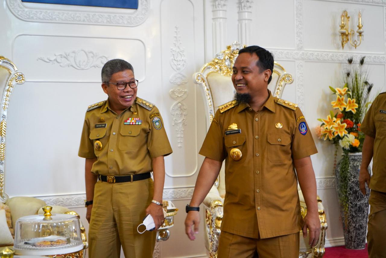 Taufan Sampaikan HUT Parepare 63 Diundur ke Gubernur Sulsel