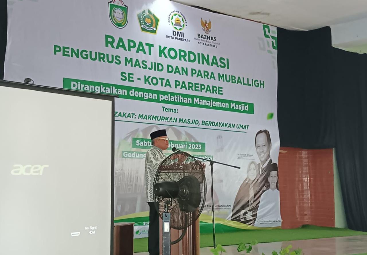 Taufan Pawe Dorong Pengurus Masjid dan Mubalig Majukan Peradaban Masyarakat Islam