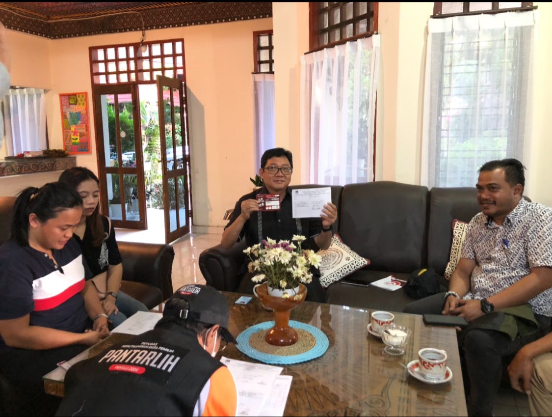 Dicoklit Pantarlih, Wabup Toraja Utara Ajak Warga Dukung Proses Coklit KPU