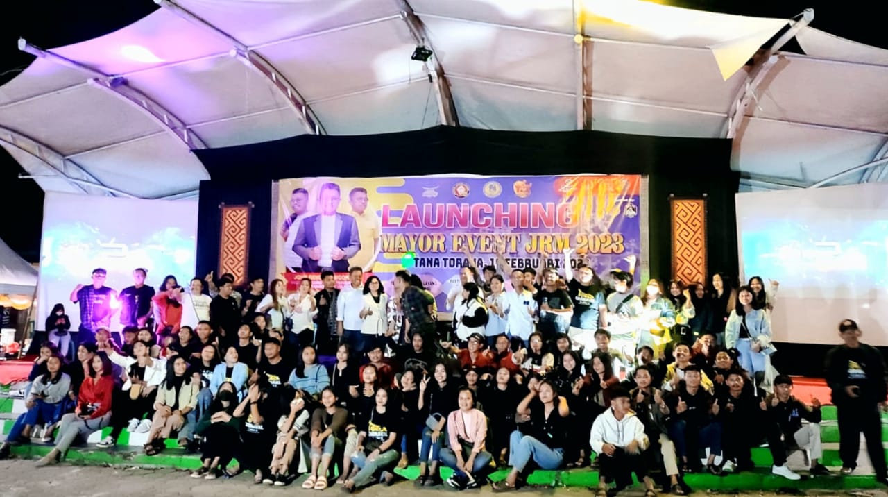 JRM Launching Empat Event di 2023, Libatkan Ratusan Anak Milenial Toraja