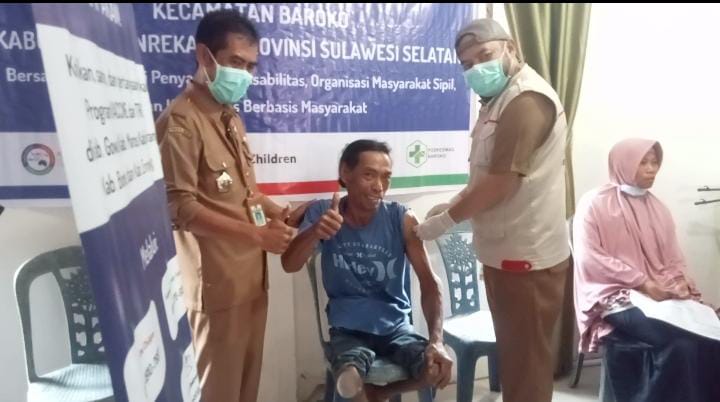 Pemerintah Australia Dukung Pemprov Sulsel Gelar Vaksinasi COVID-19 Inklusif di Enrekang