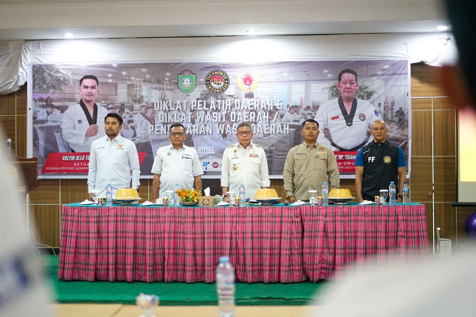 Diklat Pelatih dan Wasit Taekwondo Sulsel, Ketua KONI Parepare Zulham Arief Sebut Sarana Raih Prestasi