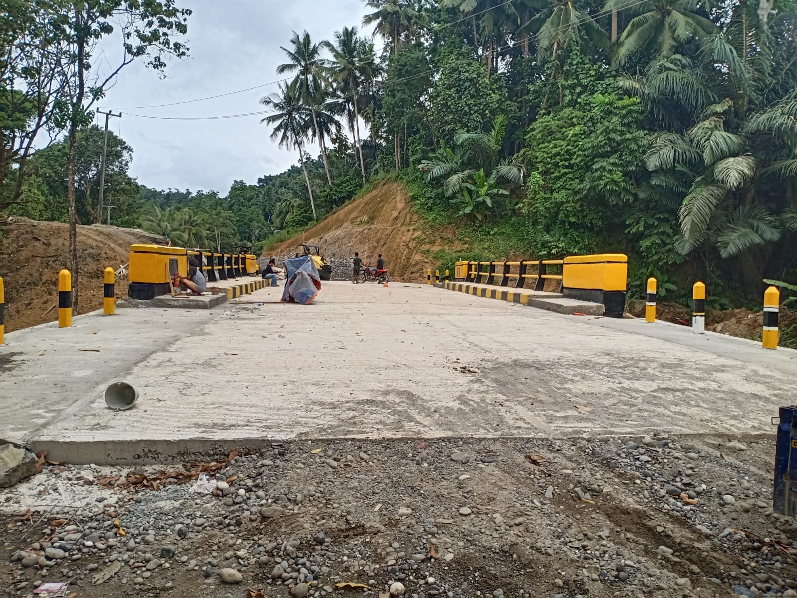 Jalan dan Jembatan Rusak pada Ruas Kabere di Enrekang Segera Rampung