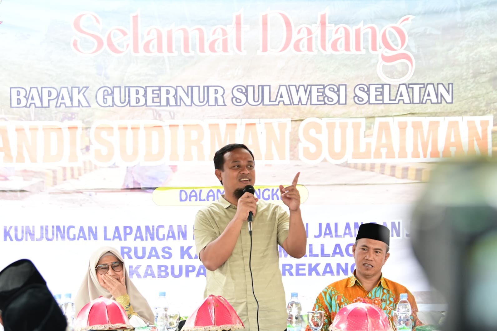 Warga Sekitar Turut Terlibat dalam Kelancaran Penanganan Ruas Kabere, Gubernur : Terima Kasih