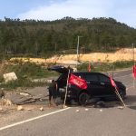 Jalan Utama Bandara Toraja Ambles Gegara Longsor
