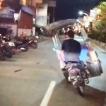 Aksi Bentor Freestyle di Jalur Dua Rantepao, Begini Respon Polisi