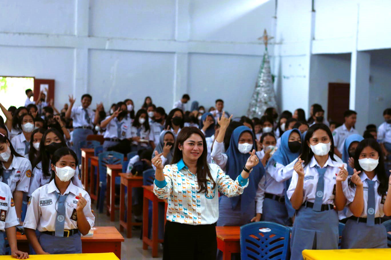 Eva Stevany Rataba Masifkan Sosialisasi Beasiswa PIP Jalur Aspirasi di Tana Toraja