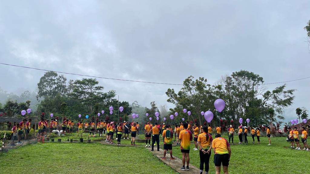 Maknai Injil Masuk Toraja, 110 Pemuda Berlari 11.0 KM dari Bori ke Tongkonan Sangullele