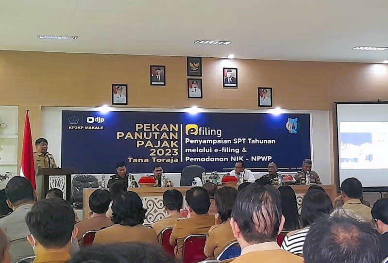 ASN Tana Toraja Harus Beri Teladan Taat Bayar Pajak Bagi Masyarakat