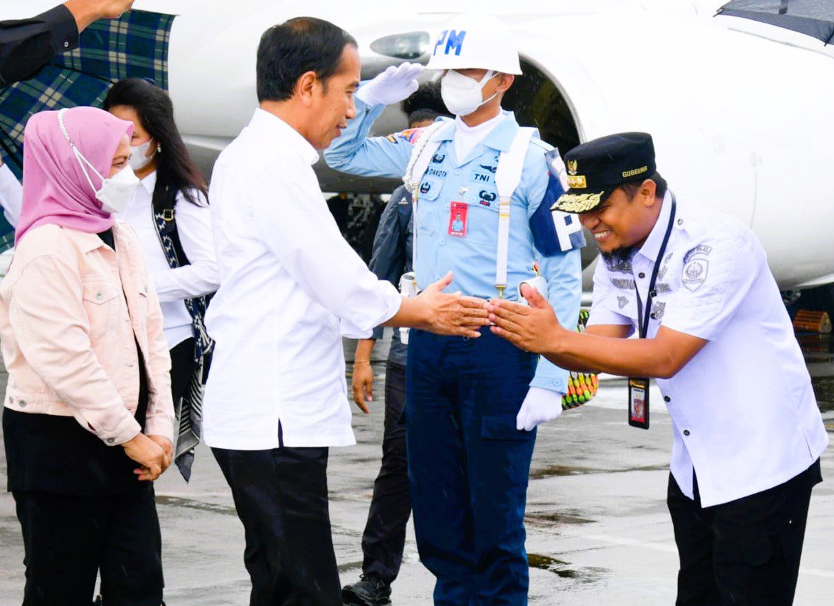 Gubernur Andi Sudirman Sambut Kunjungan Presiden Jokowi dan Ibu Negara