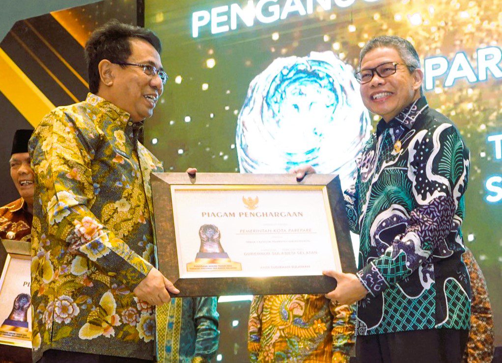 Cover 3.000 Pekerja BPJS Ketenagakerjaan, Pemkot Parepare Raih Penghargaan