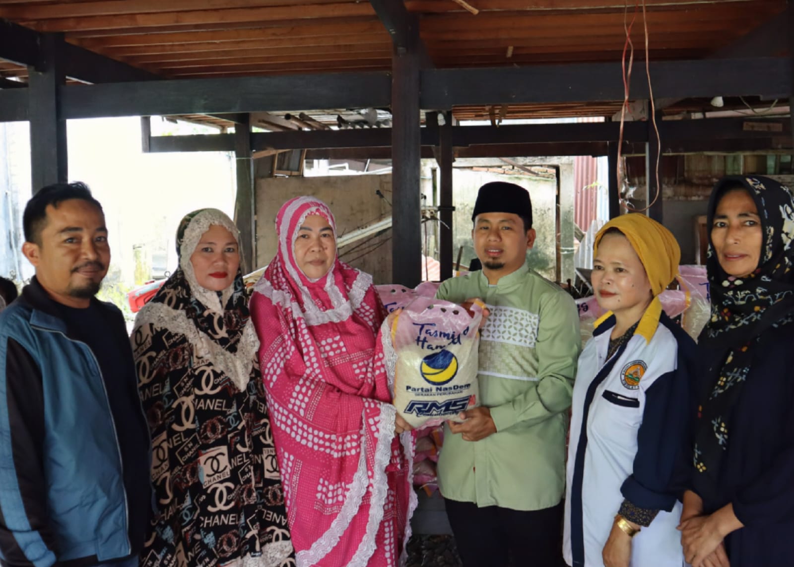 Sibolata Berbagi Ratusan Paket Sembako di Bulan Ramadan, Warga: Terima Kasih TSM
