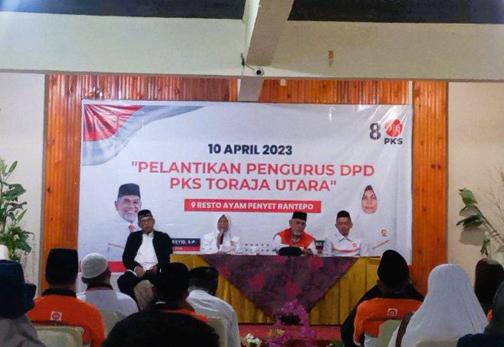Resmi Terbentuk, PKS Toraja Utara Target 2 Kursi