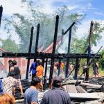 Rumah Panggung di Nanggala Toraja Utara Ludes Dilalap Api, Satu Jenazah Ikut Terbakar