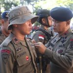 Brimob Bone Bekali Personel Kemampuan Penanganan Anarki di Gedung DPRD Bone