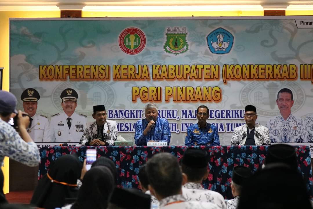 Irwan Hamid Ingin Guru di Pinrang Tingkatkan Mutu Pendidikan