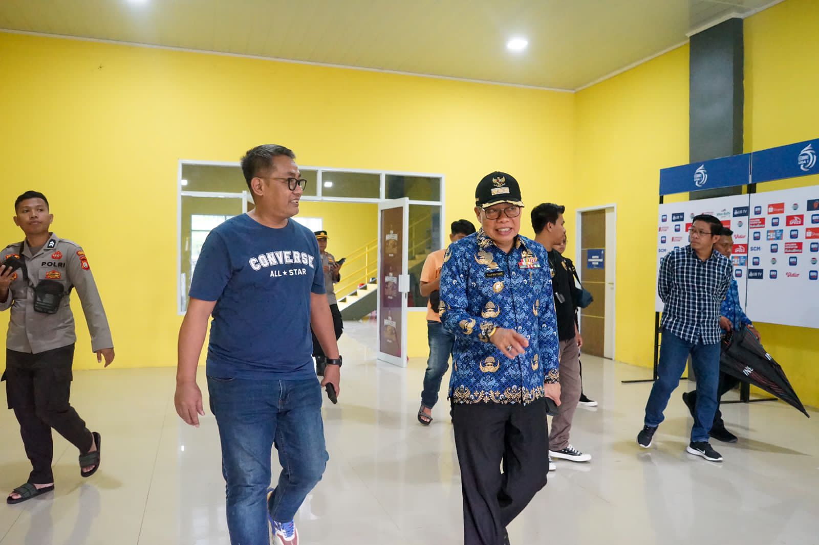 Jelang Play Off Liga Champion Asia, Wali Kota Parepare Gerak Cepat Benahi Stadion GBH