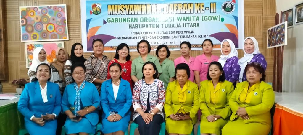 Damayanti Batti Palimbong Pimpin GOW Toraja Utara Periode 2023-2028