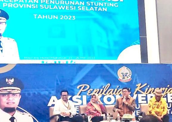 Wabup Toraja Utara Paparkan Hasil Kinerja Aksi Konvergensi Stunting 2022 di Hadapan Panelis