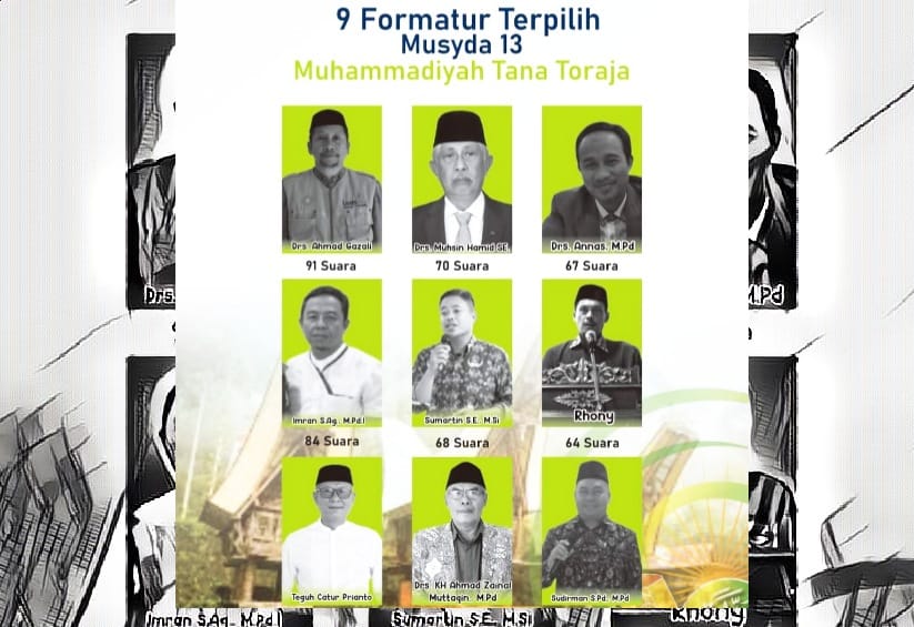 Ahmad Gazali Pimpin Muhammadiyah Tana Toraja