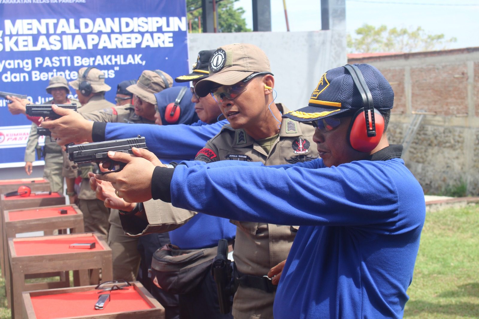 Gelar Pembinaan Pegawai, Lapas Kelas IIA Parepare Gandeng Brimob