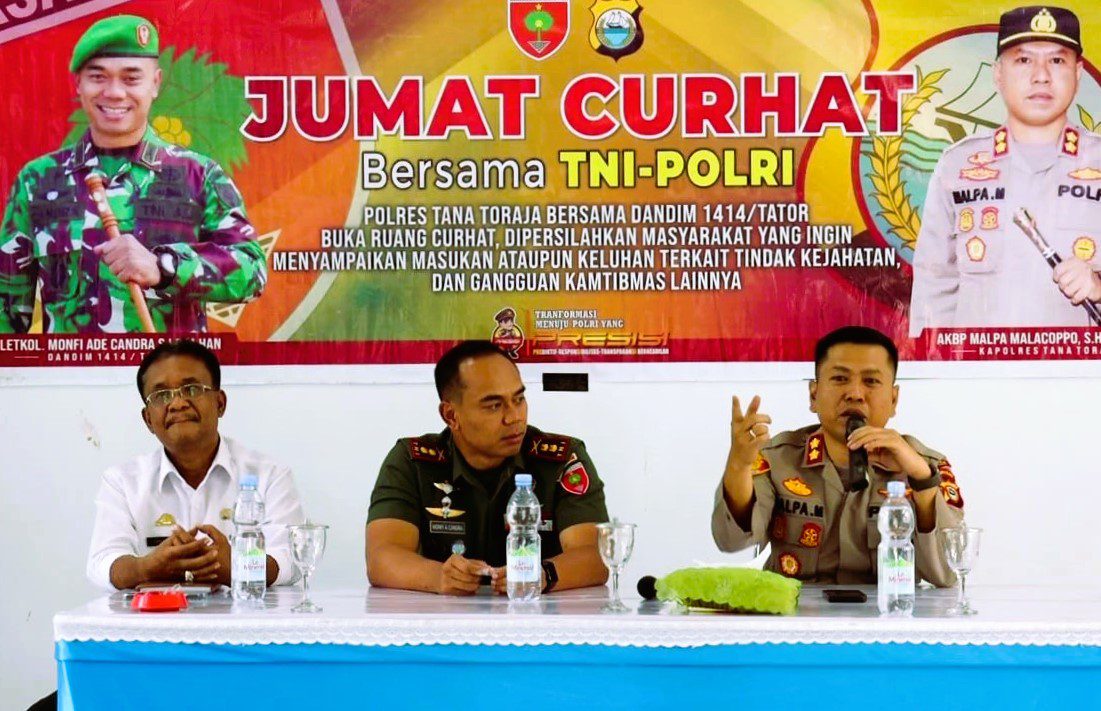Jumat Curhat di Sangalla Selatan, Warga Keluhkan Akses Jalan