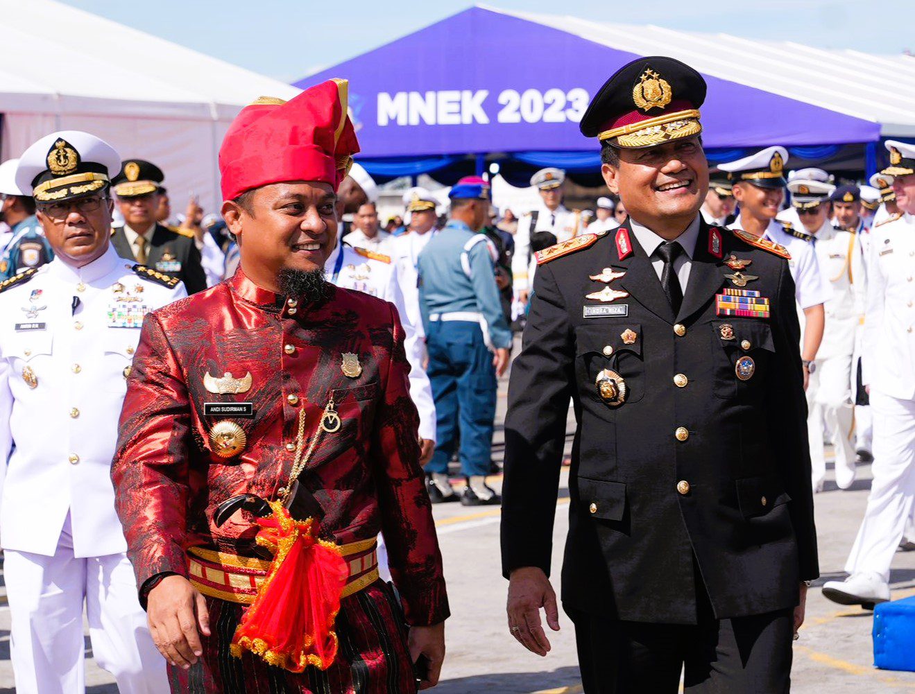Gubernur Andi Sudirman Dampingi Panglima TNI Buka 4th Multilateral Naval Exercise Komodo