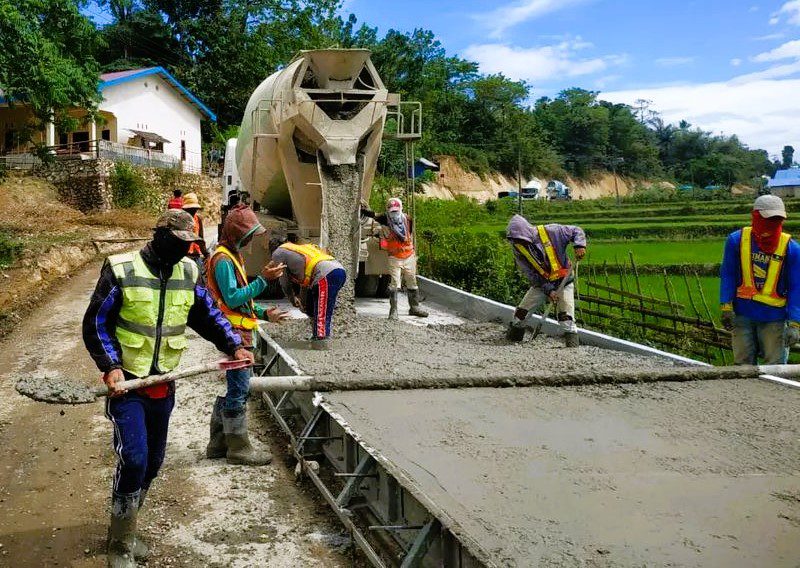 Pemprov Lanjutkan Penanganan Ruas Minasatene di Pangkep