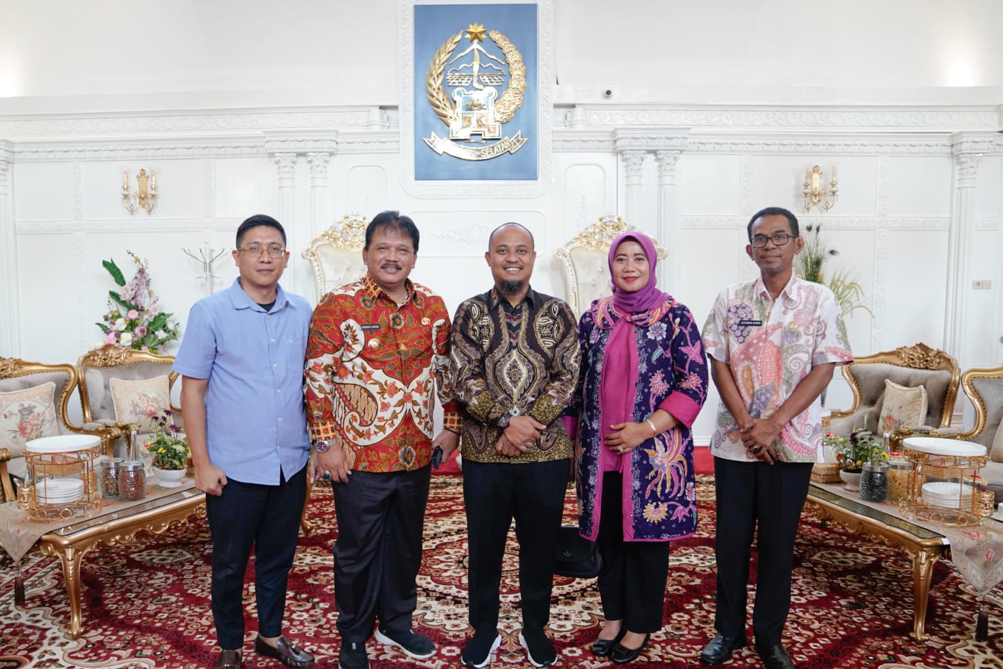 Puji Sejumlah Potensi Pemprov Sulsel, Bupati Nganjuk : Sulsel Keren, Kita Ingin Berguru di Mas Gubernur