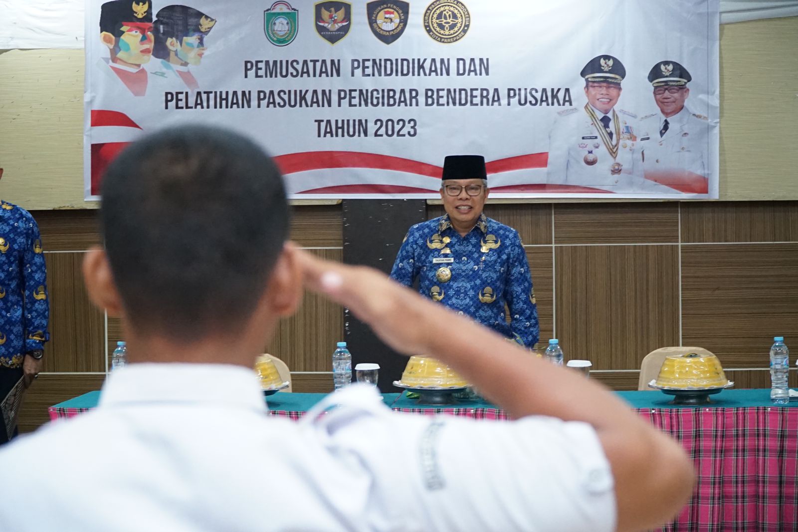 Taufan Pawe Minta 70 Paskibra Parepare Serius Ikuti Pembekalan