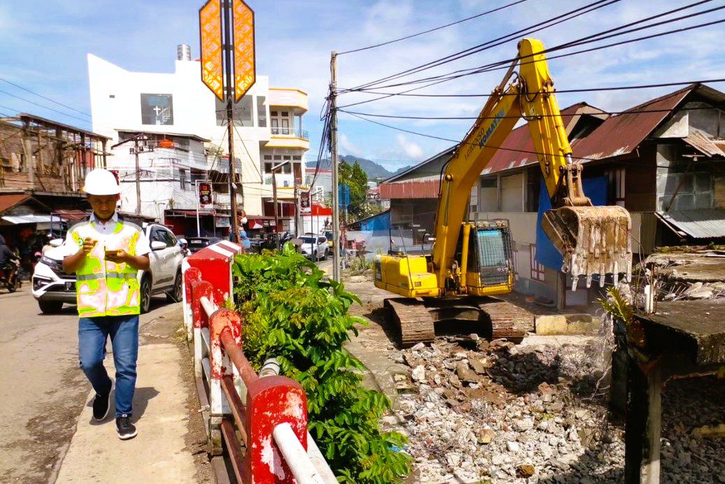 Dukung Akses Jalur Toraja – Luwu Raya, Progres MC-0 Pembangunan Jembatan Malango di Toraja Utara