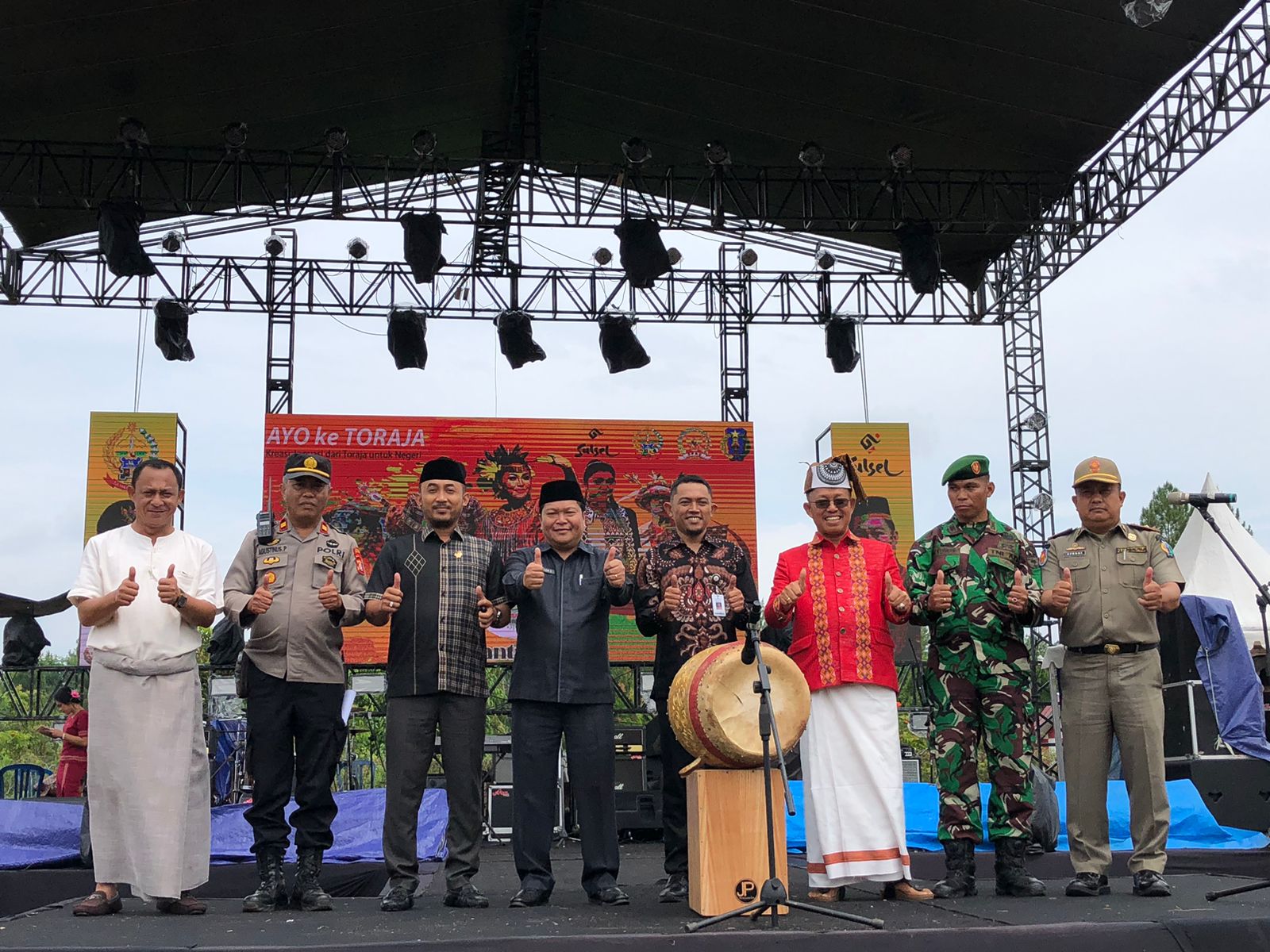 Toraja Carnaval II Dimulai, JRM : Kreasi dan Inovasi untuk Bangkitkan Pariwisata