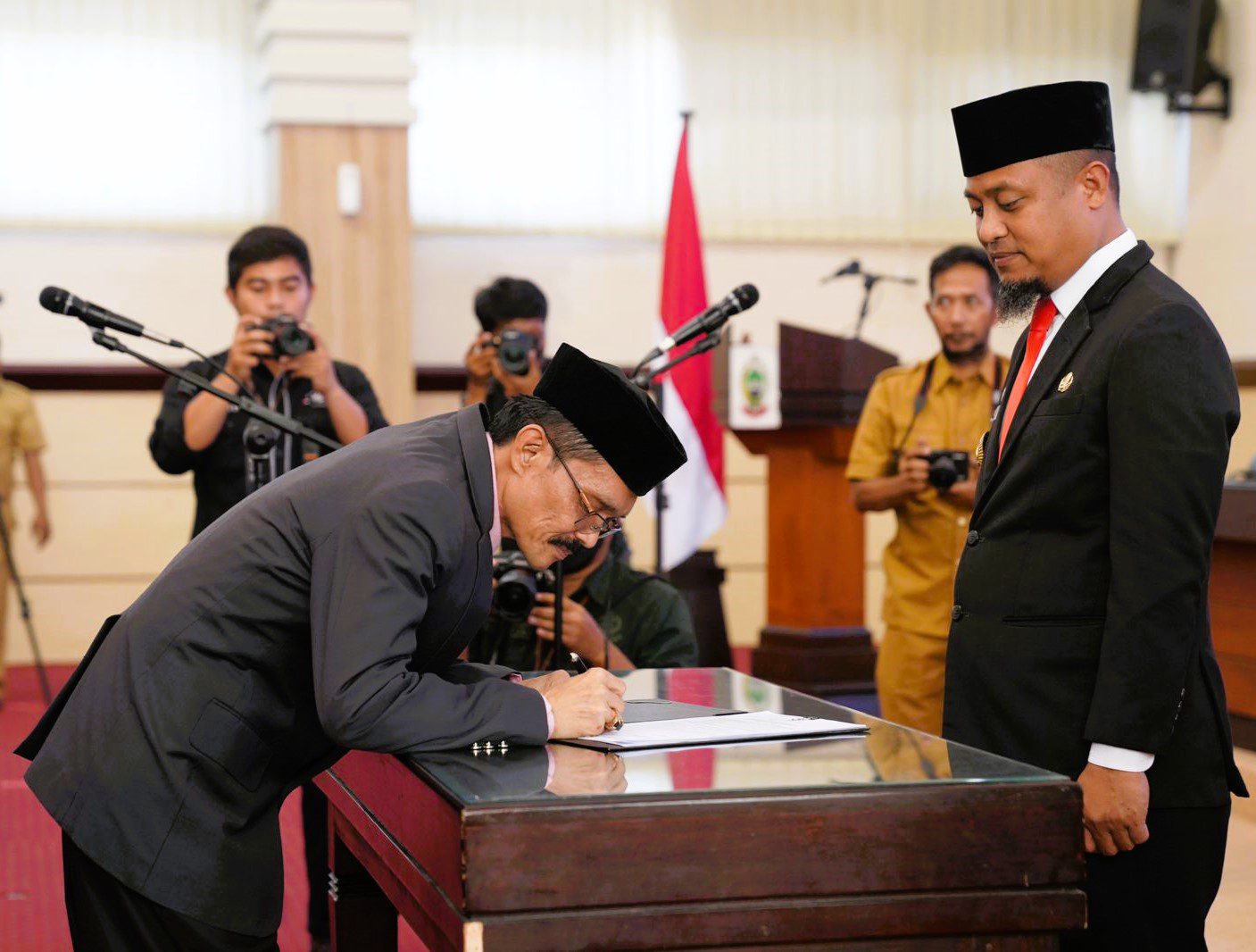 Putra Asal Toraja, Abel Rante Dilantik Gubernur Sebagai Kepala Biro Hukum Setda Sulsel