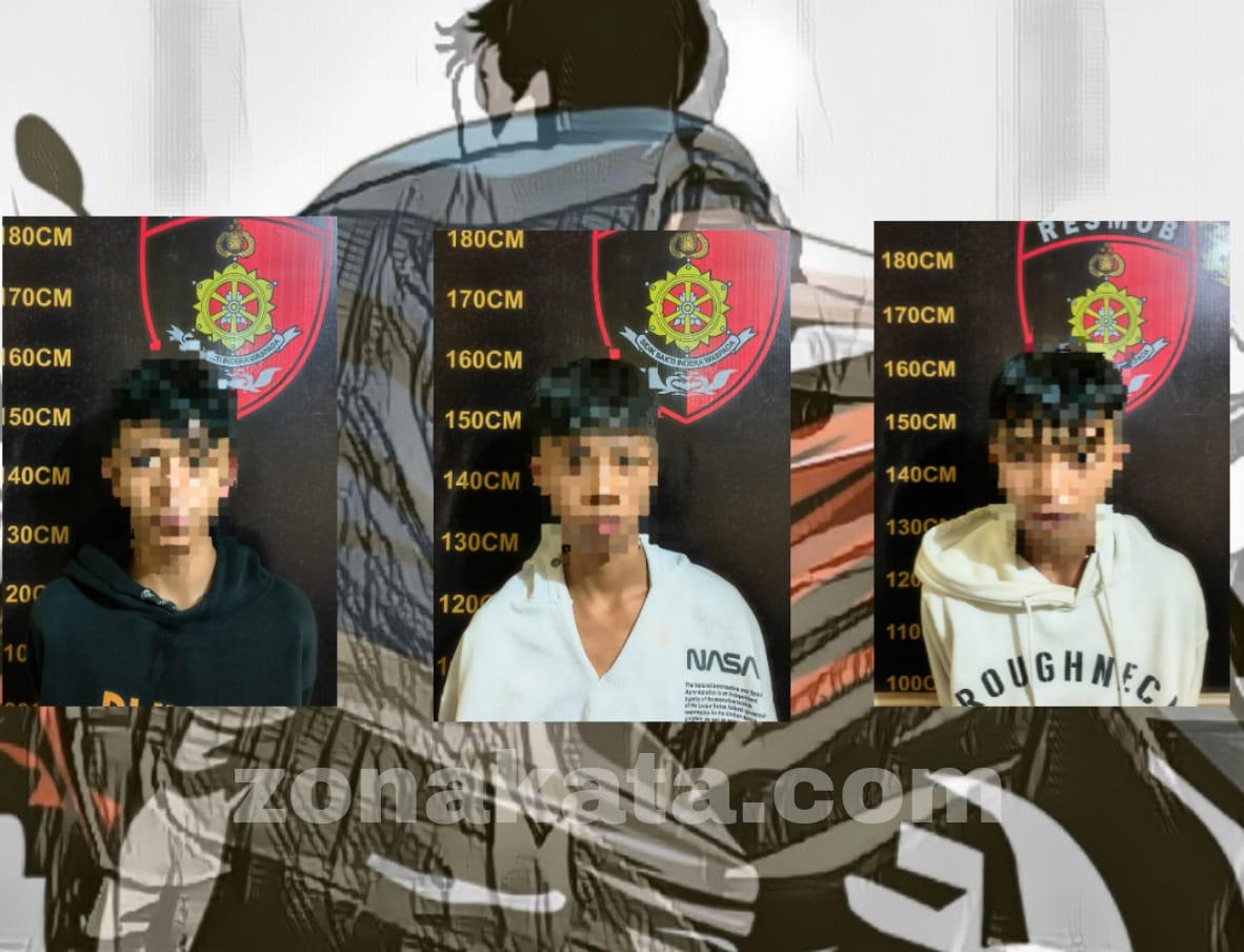 Curi Motor, Tiga Anak Di Bawah Umur di Toraja Ditangkap Satu Melarikan Diri
