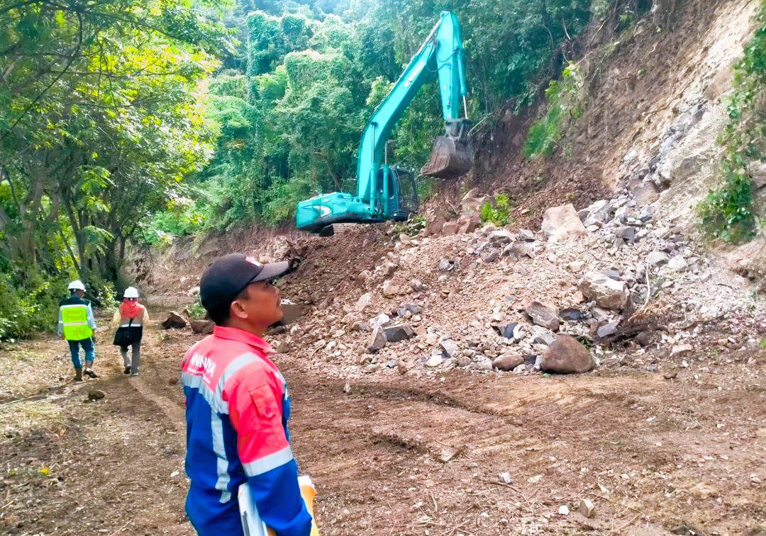 Pemprov Lanjutkan Pembangunan Jalan dan Jembatan di Ruas Tanabau – Ngapaloka – Patumbukkang di Selayar