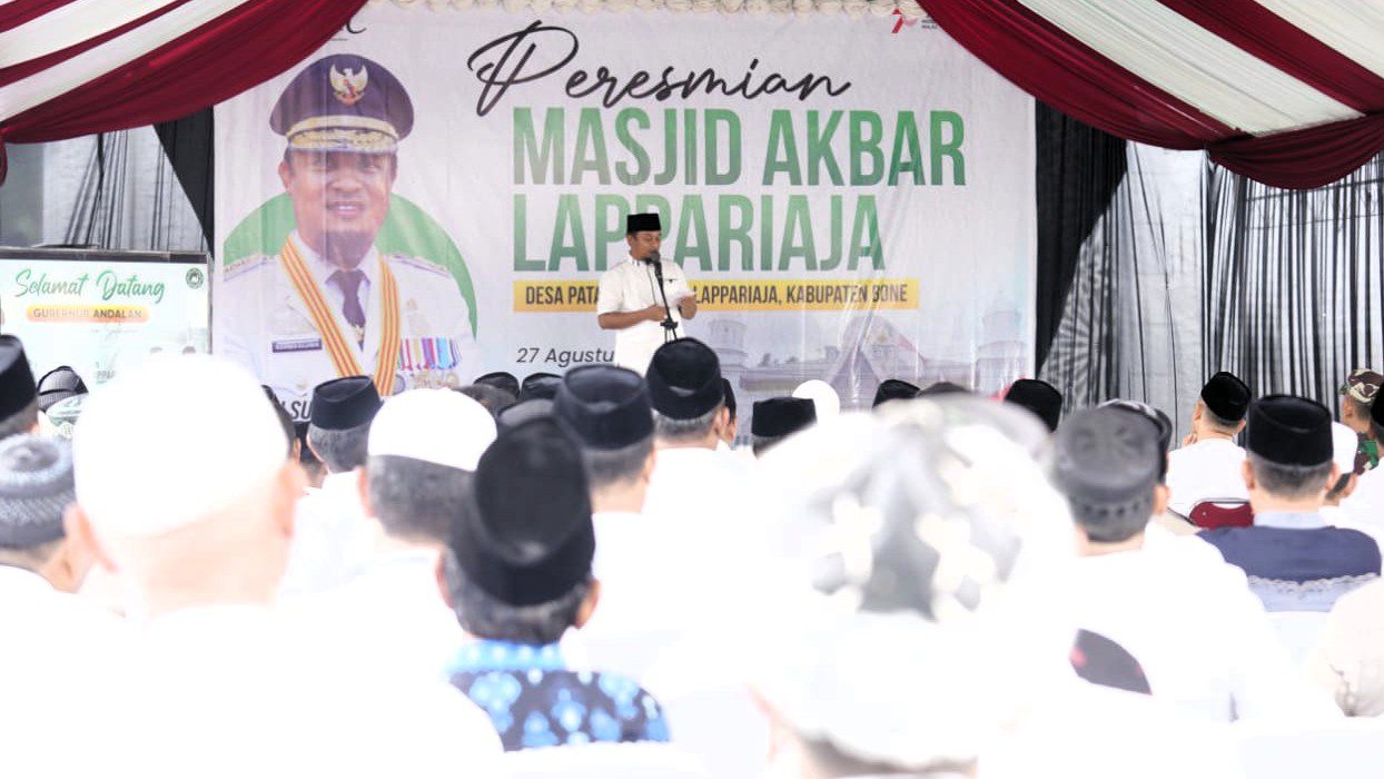 Gubernur Andi Sudirman Resmikan Masjid Akbar Lappariaja : Mari Makmurkan Masjid, Beri Kenyamanan Bagi Musafir 1 Gubernur Andi Sudirman Resmikan Masjid Akbar Lappariaja : Mari Makmurkan Masjid, Beri Kenyamanan Bagi Musafir