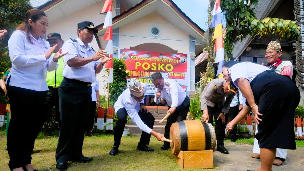 Lembang Nonongan Selatan Toraja Utara Dicanangkan Kampung Tangguh Bebas Narkoba