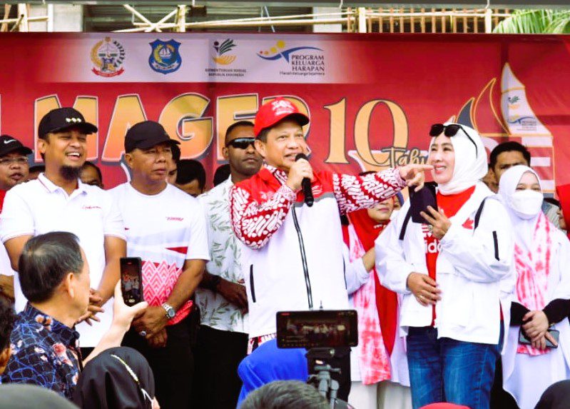Mendagri Harap Jalan Sehat Anti Mager dari Sulsel Mengema di Seluruh Indonesia