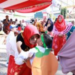 Bunda PAUD Pinrang Lepas Ribuan Peserta Karnaval Tingkat TK dan PAUD