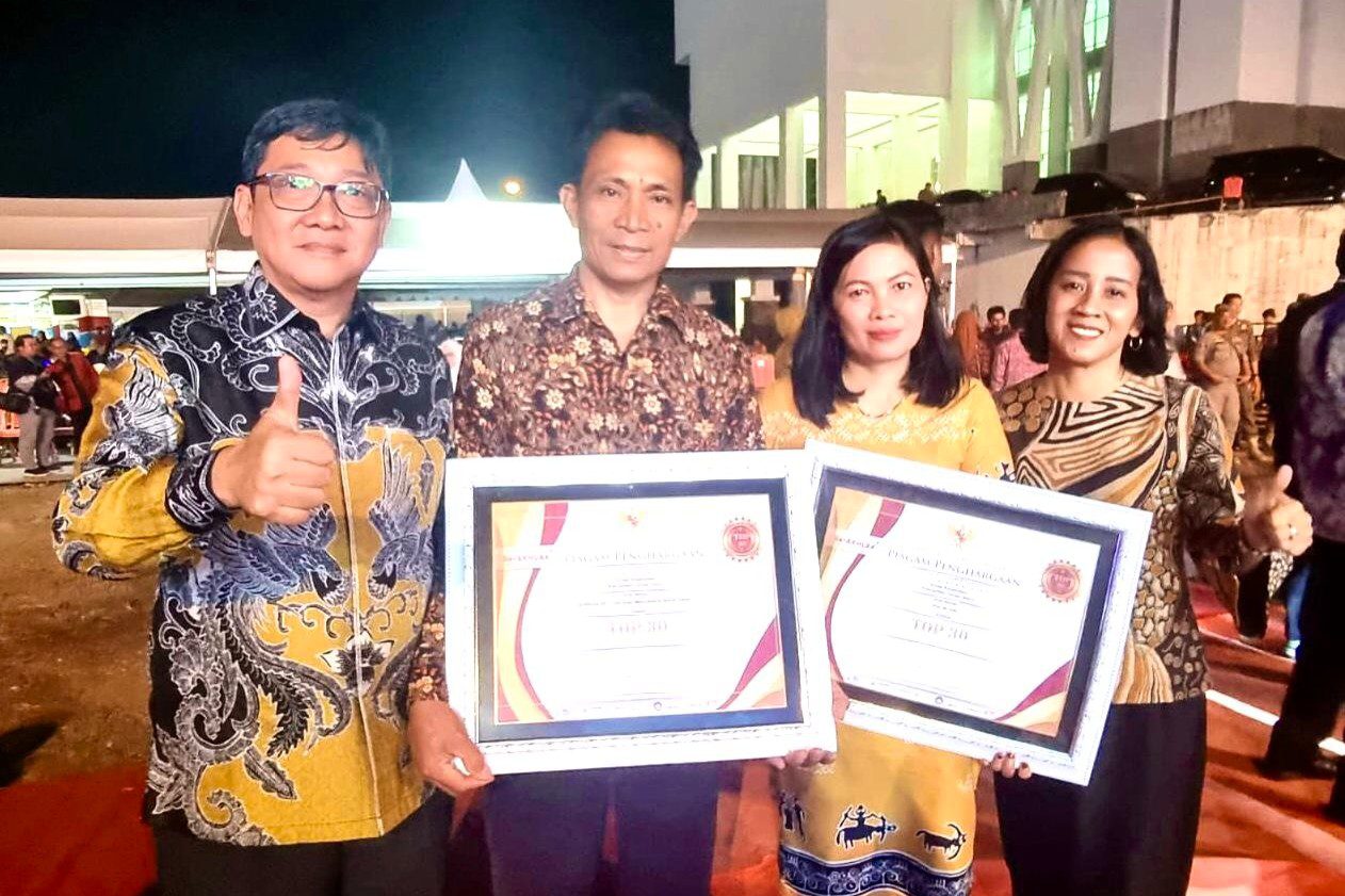 Dua Inovator Toraja Utara Raih Penghargaan Top 30 Inovasi Pelayanan Publik