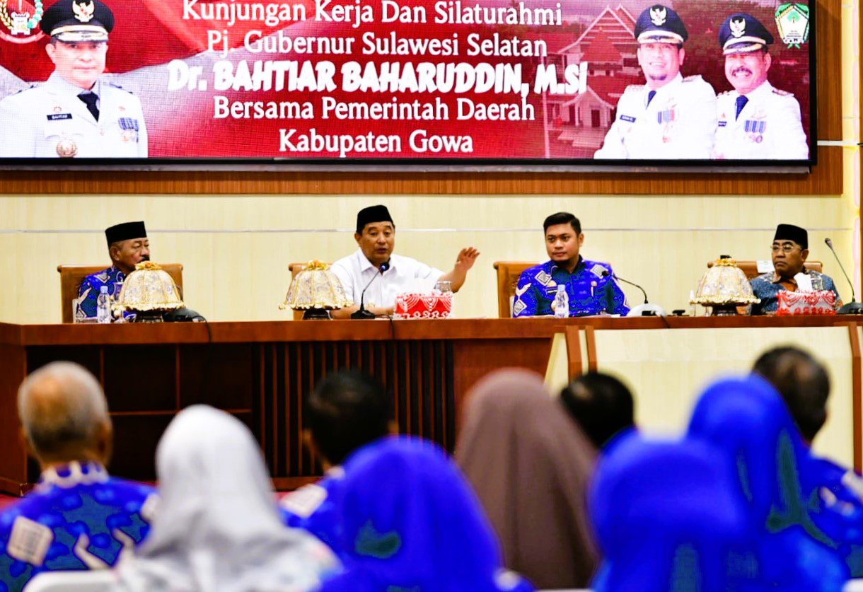40 Persen Anggaran Pilkada, Pj Gubernur Sulsel Harap Kabupaten Gowa Menjadi Contoh Daerah Lain
