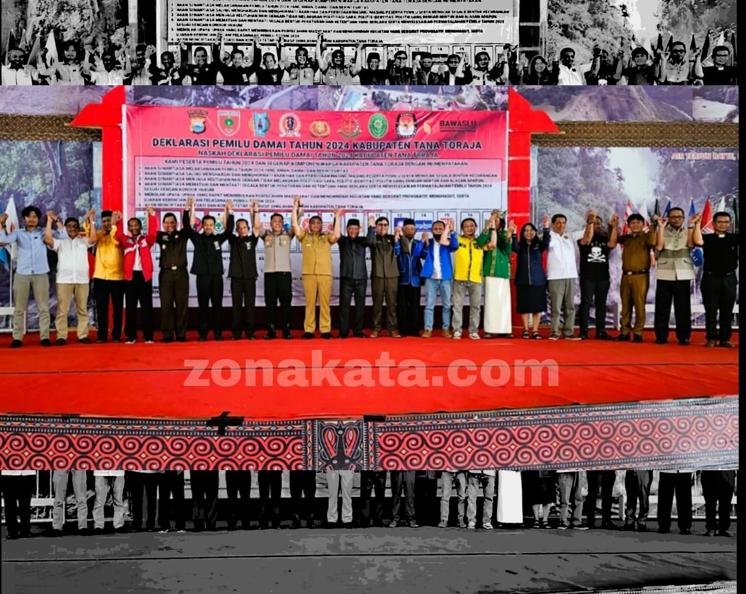 Polres Tana Toraja Gelar Deklarasi Pemilu Damai