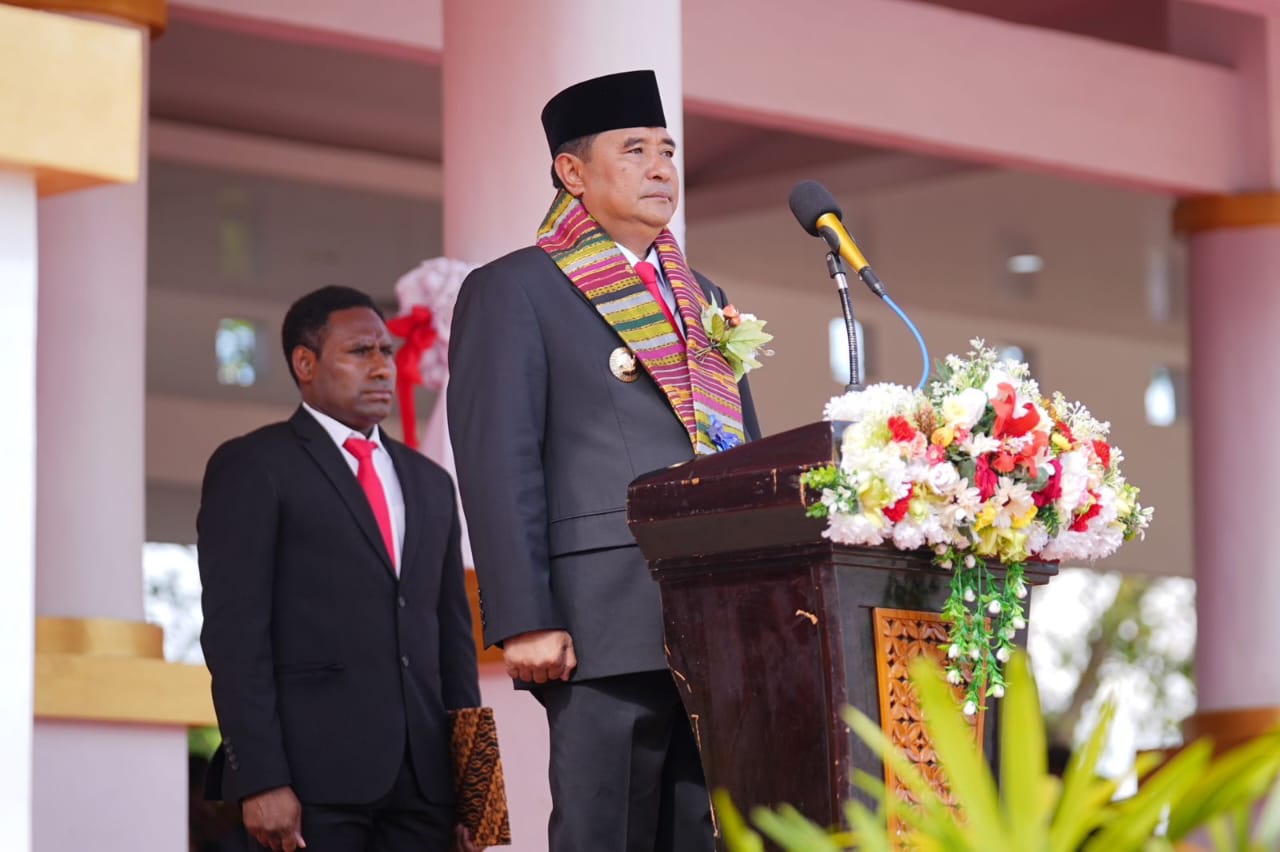 Hadiri Peringatan Hantaru, Kepala BPN Sulsel Apresiasi Kepedulian Pj Gubernur Bahtiar
