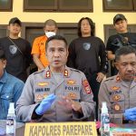 Melawan Saat Diringkus, Polisi Sarangkan Timah Panas di Kaki Pelaku Curanmor di Parepare