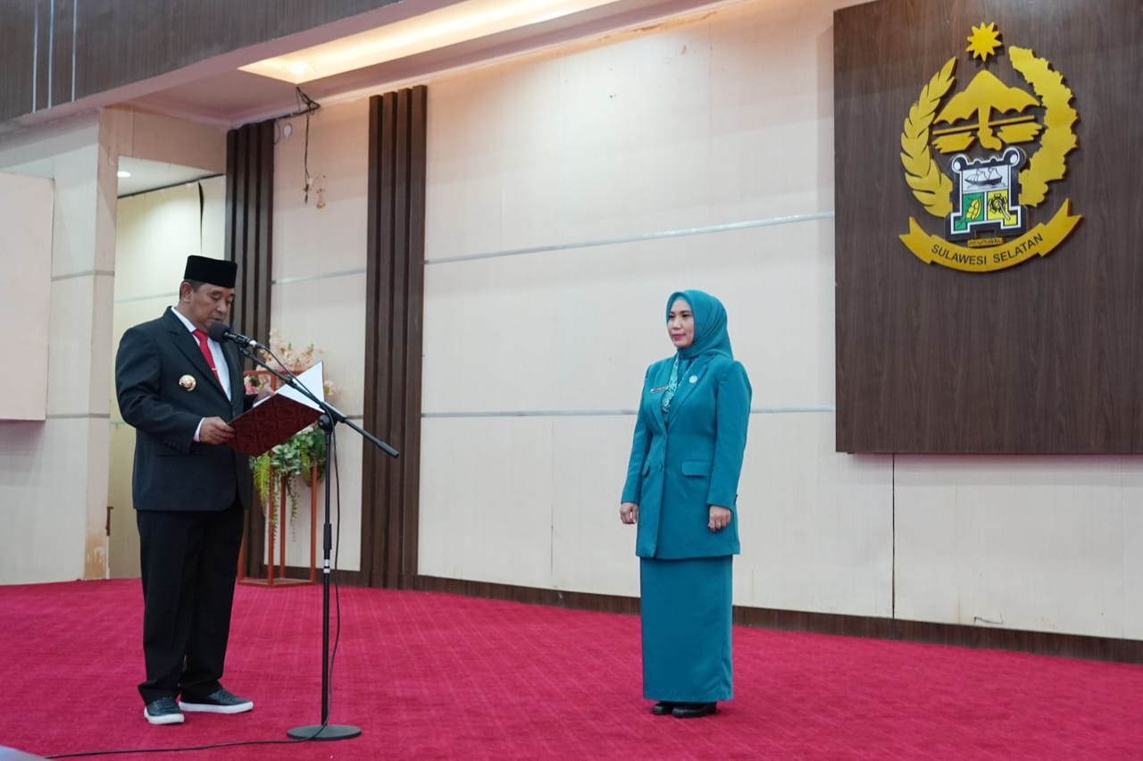 Kukuhkan Pengurus TP PKK dan Bunda PAUD Sulsel, Pj Gubernur Bahtiar Minta Bersinergi dengan Kabupaten/Kota