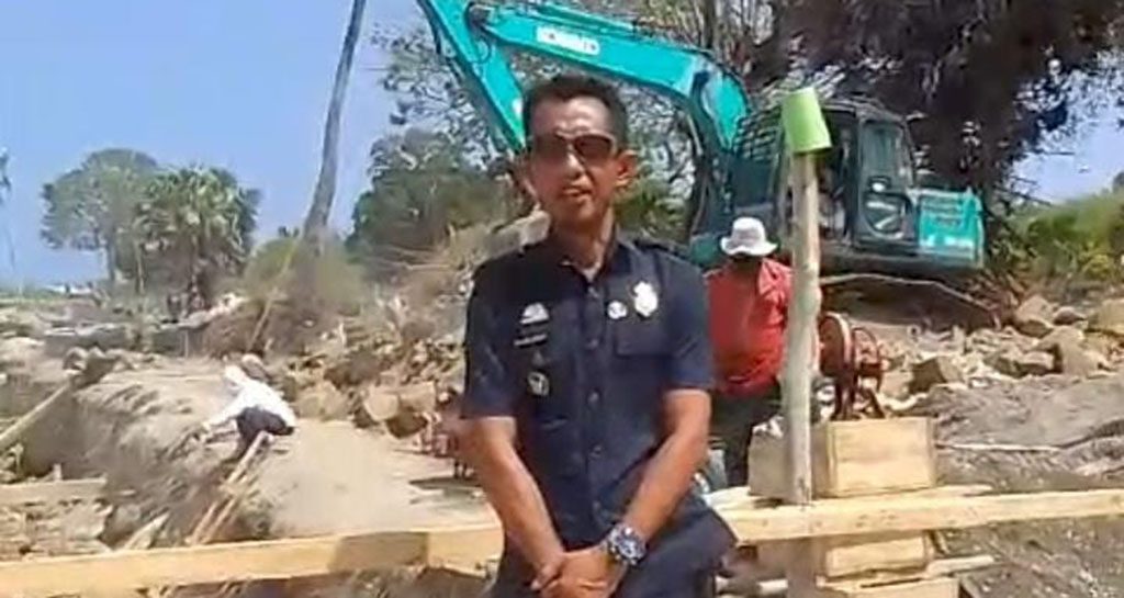Progres Pembangunan Talud Penahan Abrasi, Warga Takalar : Terima Kasih Pak Andi Sudirman Sulaiman