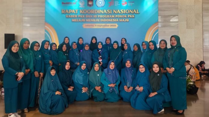 Ketua Tim PKK Parepare Hadiri Rakornas PKK Nasional