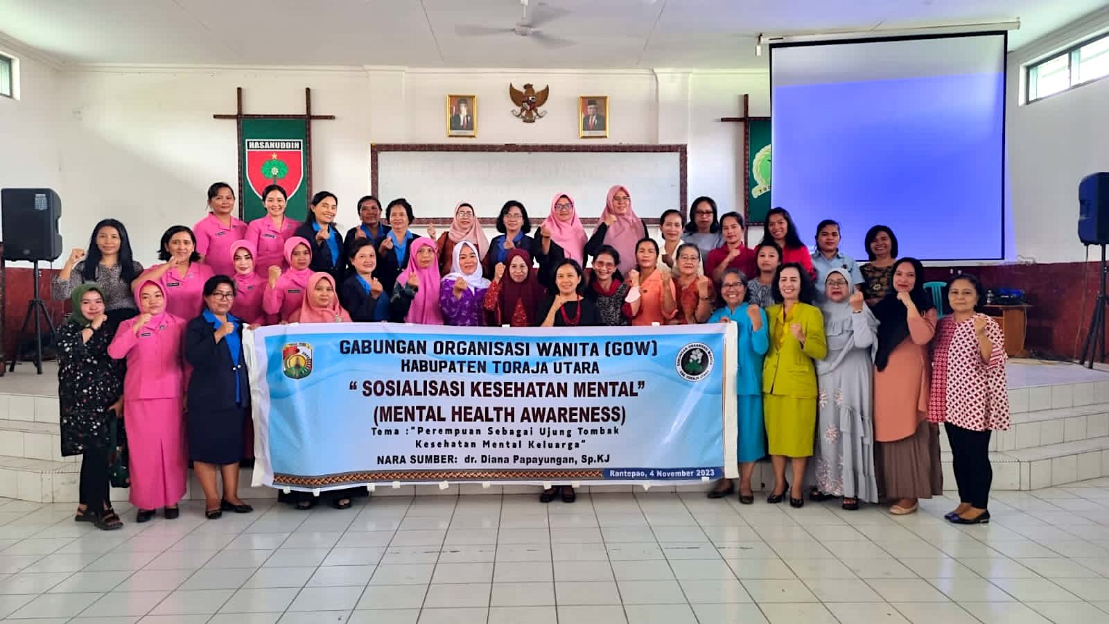 GOW Toraja Utara Hadirkan Psikiater Kemenkes RI Sosialisasi Kesehatan Mental Keluarga